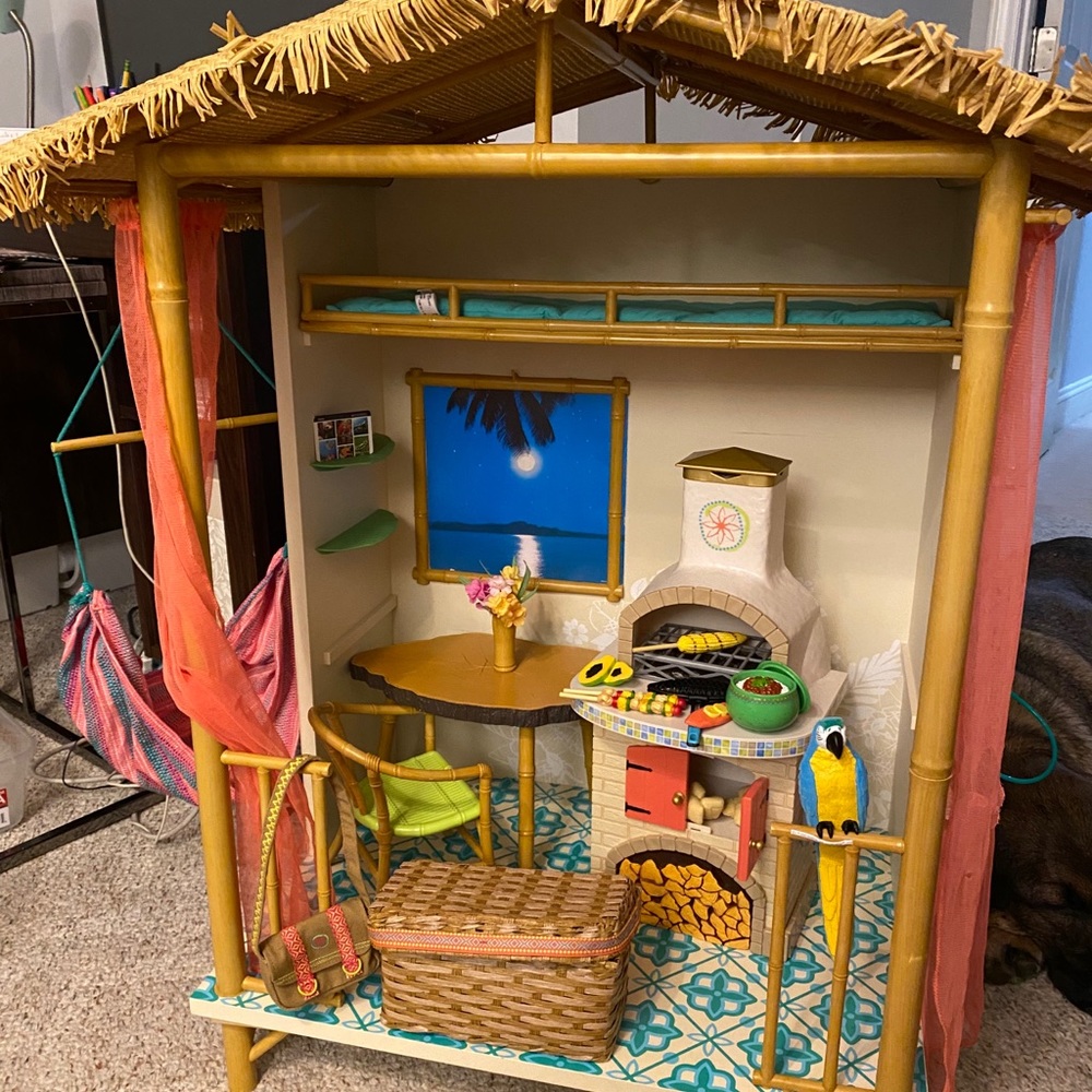 American Girl Lea’s Rainforest Hut